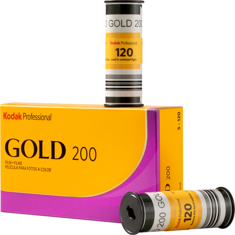 Kodak Gold 200 120 Film 5-pack