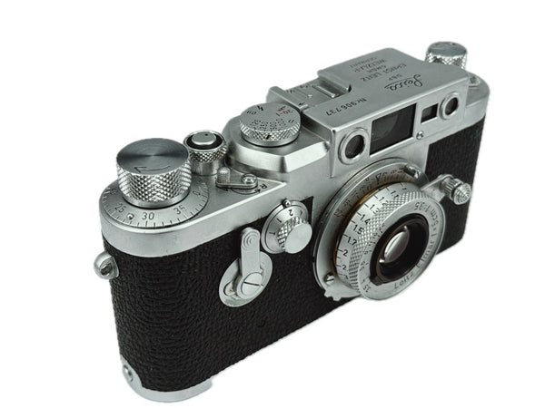 Leica IIIg with 5cm f3.5 Elmar and case and box