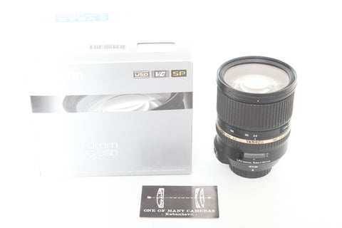 Tamron 24-70mm f2.8 Di VC USD G2 with hood HA032 - For Nikon - With box