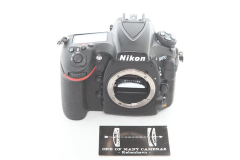 Nikon D810 - low shutter count