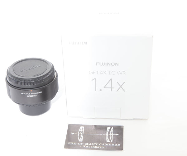 Fuji GF 1.4X TC WR Teleconverter - LIKE NEW IN BOX