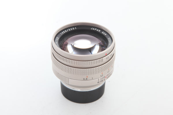 Konica 50mm f1.2 M-Hexanon Limited Titanium Grey - Like new