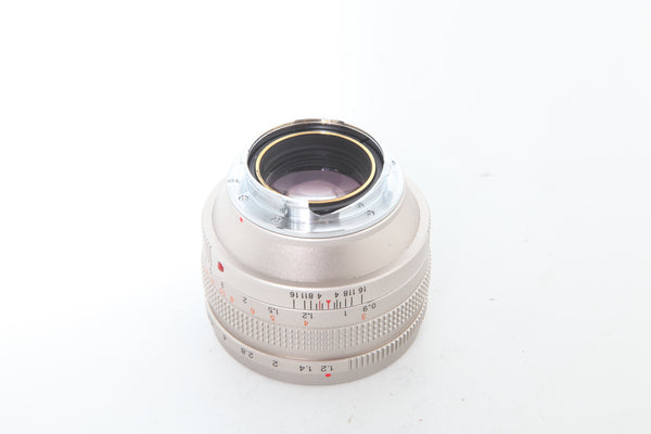 Konica 50mm f1.2 M-Hexanon Limited Titanium Grey - Like new