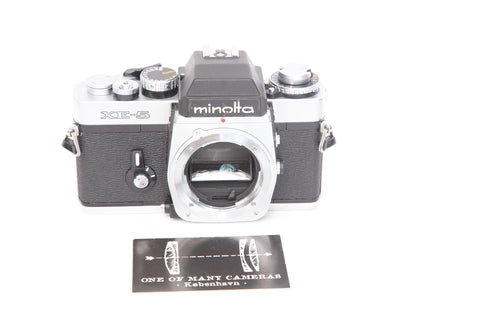 Minolta XE-5 Chrome - cl'a June 2022