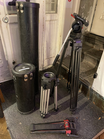Sachtler Tripod with Fluid Head and long and short legs