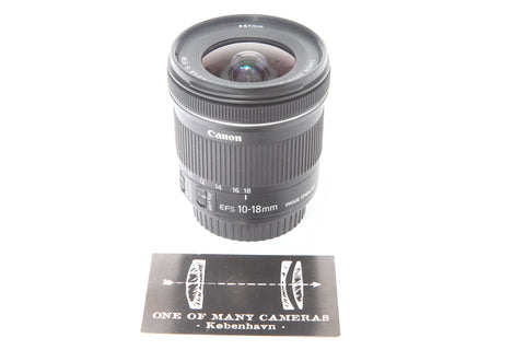 Canon EF-S 10-18mm f4.5-5.6 IS STM