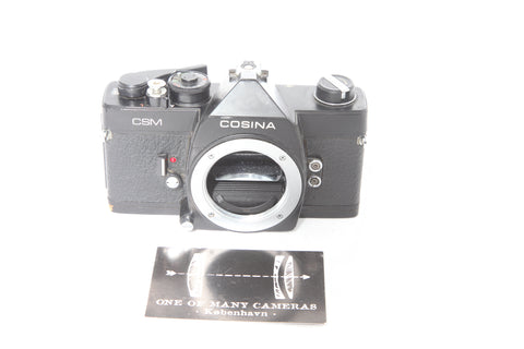 Cosina CSM M42 mount - new light seals November 2023