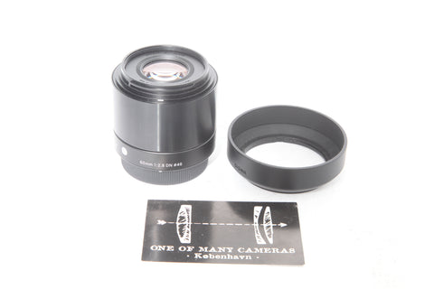 Sigma 60mm f2.8 Art DN Lens - MFT