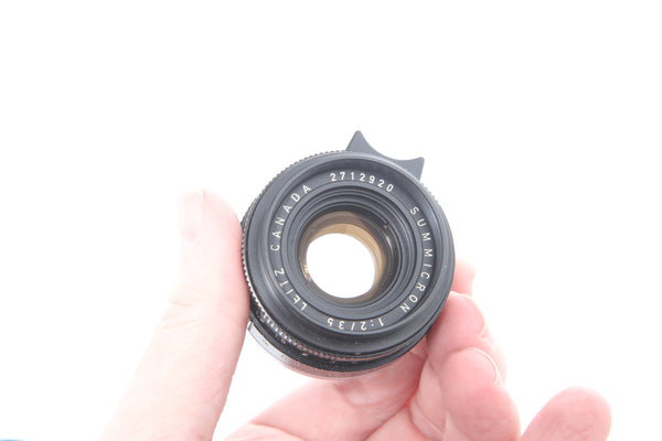 Leica 35mm f2 Summicron III 11309 - cl'a February 2024