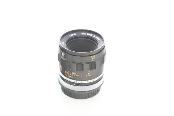 Canon FL 50mm f3.5 MACRO with Life Size Adapter