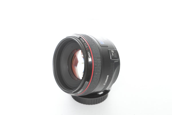 Canon EF 50mm f1.2 L with hood ES-78