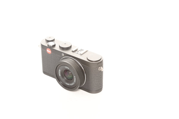 Leica X1 with grip viewfinder box