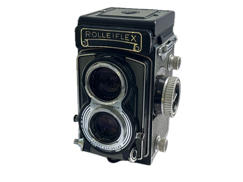 Rolleiflex T 75mm with f3.5 and case - serviced June 2025