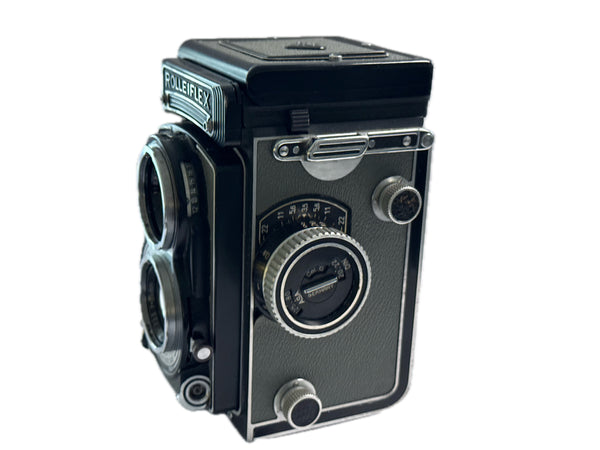 Rolleiflex T 75mm with f3.5 and case - serviced June 2025