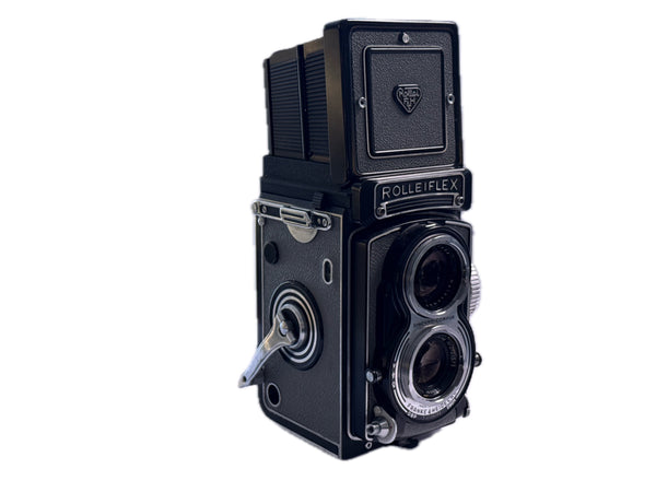 Rolleiflex T 75mm with f3.5 and case - serviced June 2025