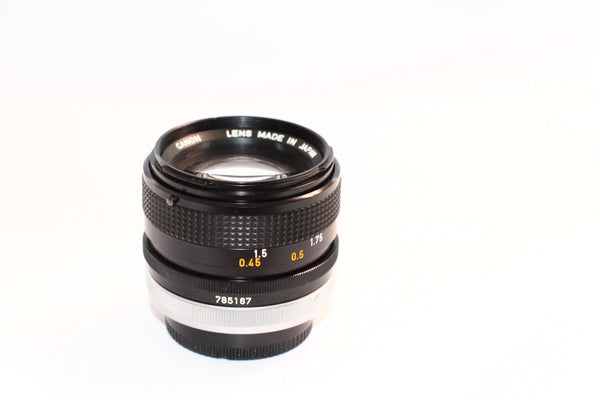Canon FD 50mm f1.4 S.S.C. - Cl'a April 2025