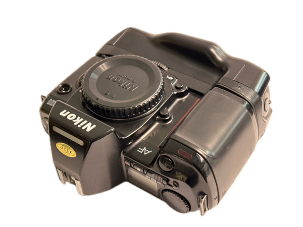Nikon AF F-801 with MB-10 Motor Drive