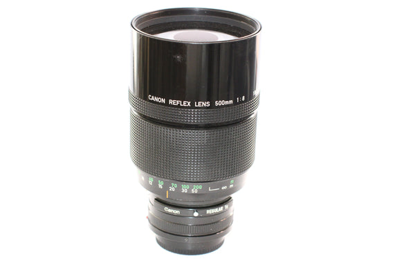 Canon FD 500mm f8 Reflex