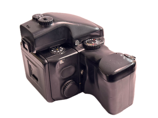 Mamiya 645 Pro with Prism and film back