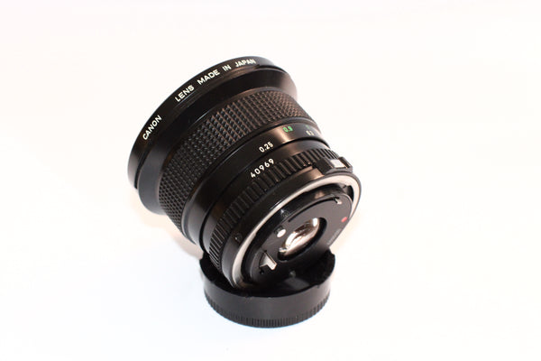 Canon FD 20mm f2.8 FDn - cl'a April 2025