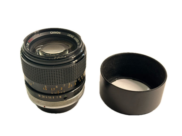 Canon FD 85mm f1.8 S.S.C.
