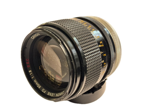 Canon FD 85mm f1.8 S.S.C.