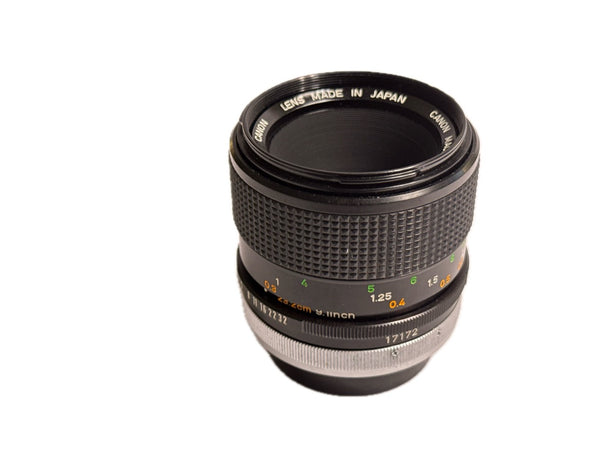 Canon FD 50mm f3.5 Macro S.S.C. - serviced May 2025