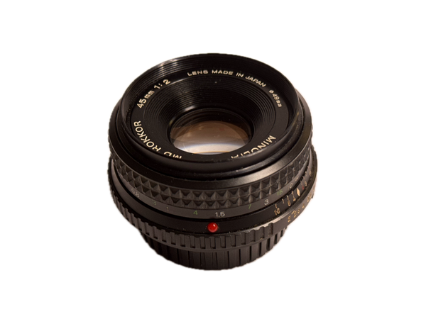 Minolta 45mm f2 MD Rokkor