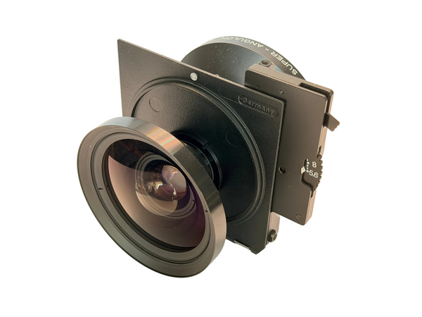 Schneider-Kreuznach 90mm f5.6 Super-Angulon XL - 110 Multicoating in Prontor Professional 01S shutter