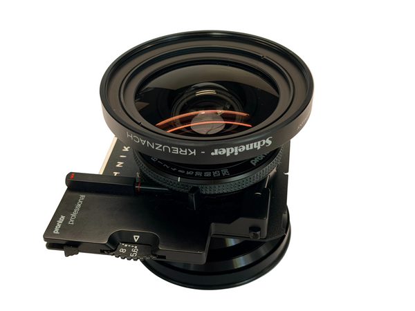 Schneider-Kreuznach 90mm f5.6 Super-Angulon XL - 110 Multicoating in Prontor Professional 01S shutter