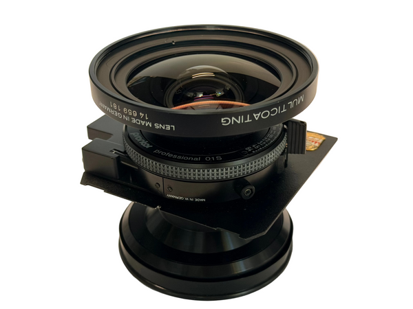 Schneider-Kreuznach 90mm f5.6 Super-Angulon XL - 110 Multicoating in Prontor Professional 01S shutter