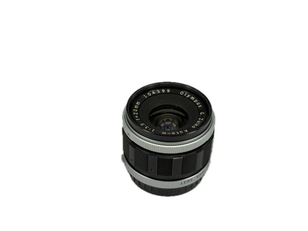 Olympus 20mm f3.5 G Zuiko Auto-W - cl'a August 2026