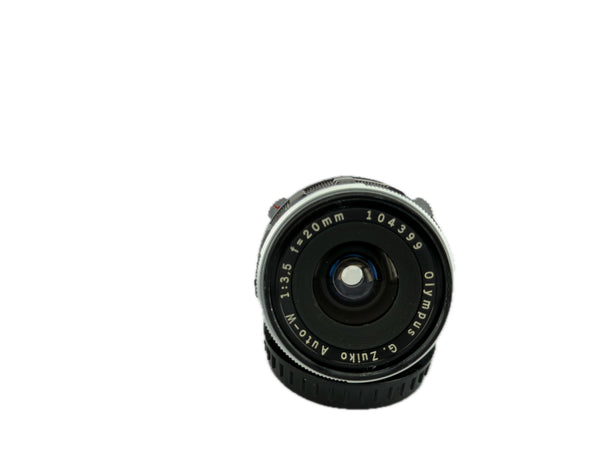 Olympus 20mm f3.5 G Zuiko Auto-W - cl'a August 2026
