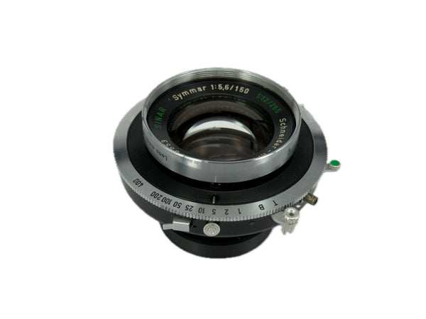 Schneider 150mm f5.6 Symmar in Compur shutter - serviced August 2026