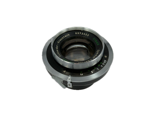 Schneider 150mm f5.6 Symmar in Compur shutter - serviced August 2026