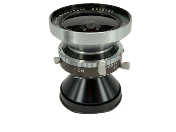Schneider 90mm f8 Super-Angulon in Synchro-Compur shutter - Serviced August 2026