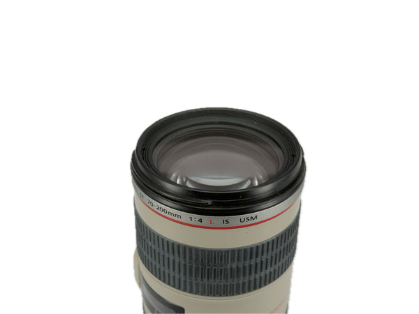 Canon EF 70-200mm f4 L IS USM with hood ET-74