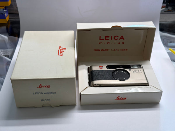 Leica Minilux Titanium 18006 - like new in box