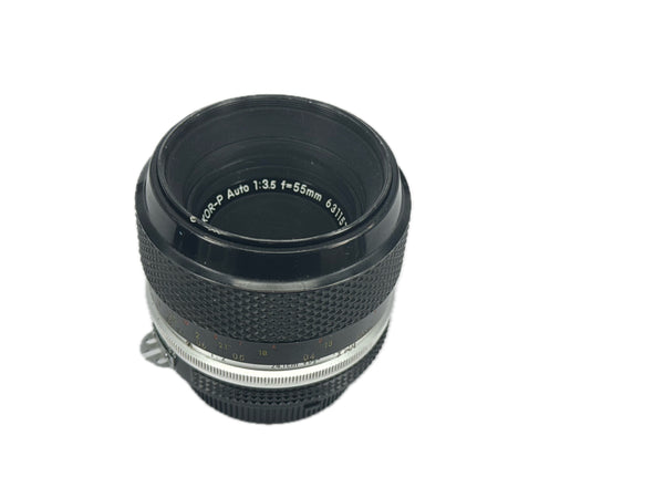 Nikon 55mm f3.5 Micro-Nikkor-P Auto AI-s - serviced September 2025