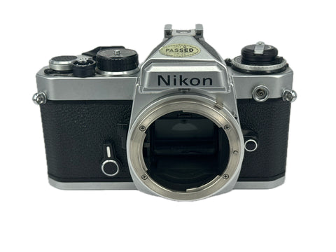 Nikon FE Chrome - New light seals September 2025