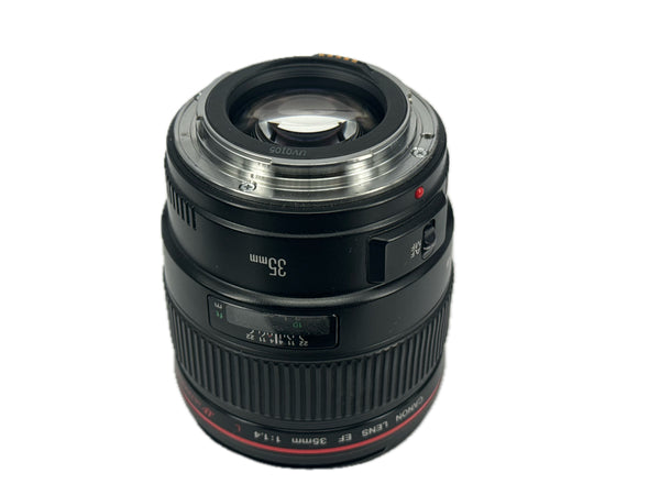 Canon EF 35mm f1.4 L with EW-78C