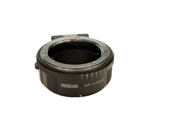 Metabones Nikon G Lens to Fujifilm X-Mount Camera Lens Mount Adapter (Black Matt)