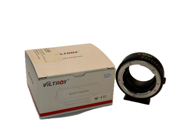 Viltrox NF-FX1 Lens Mount Adapter for Nikon F-Mount, D or G-Type Lens to FUJIFILM X-Mount Camera