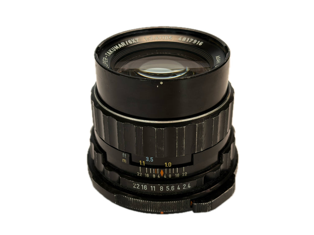 Pentax 67 105mm f2.4 Super-Tamkumar - serviced August 2026