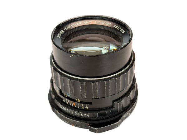 Pentax 67 105mm f2.4 Super-Tamkumar - serviced August 2026