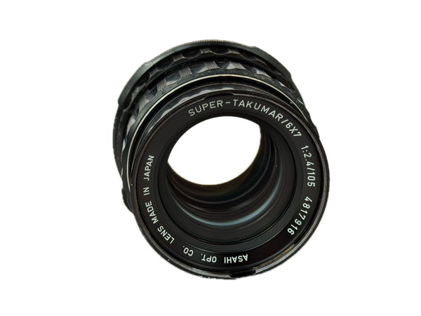 Pentax 67 105mm f2.4 Super-Tamkumar - serviced August 2026
