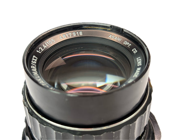 Pentax 67 105mm f2.4 Super-Tamkumar - serviced August 2026