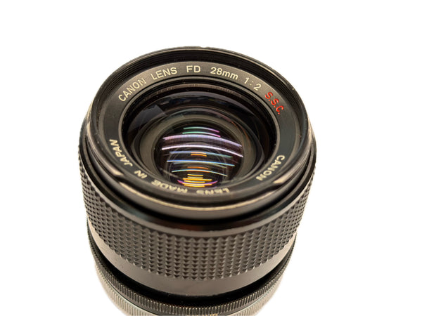 Canon FD 28mm f2 S.S.C.