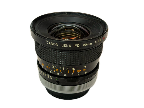 Canon FD 20mm f2.8 S.S.C.