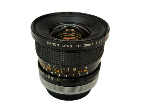 Canon FD 20mm f2.8 S.S.C.